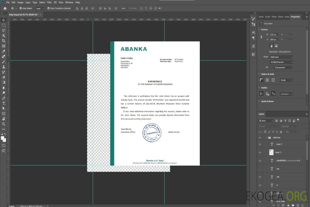 Slovénie , Abanka , reference template